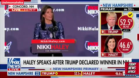 🚨 Nikki Haley Congradulates Herself for Being the "Last Person Standing" Against Trump