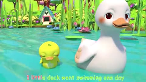 Five Little Ducks! | CoComelon Animal Time | Animal Nursery Rhymes