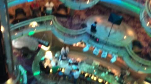 Atrium on Royal Caribbean's Brilliance of the Seas Jan 2016