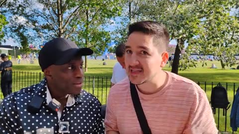 Don't call Jesus a Muslim br lamin and Angry Christian Visitor Speakers corner