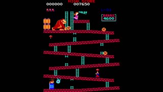 Donkey Kong #retrogaming #arcadegame #nedeulers #donkeykong