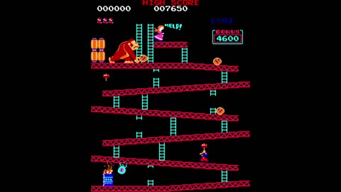 Donkey Kong #retrogaming #arcadegame #nedeulers #donkeykong