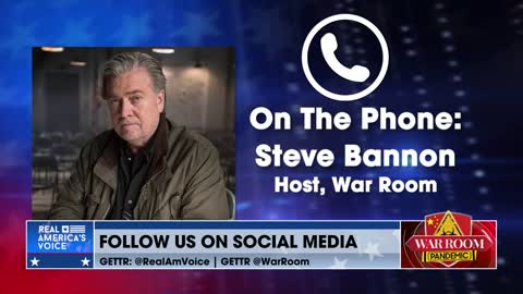 Steve Bannon Joins The War Room To Discuss The Left’s Attempt To Distract Ahead of Midterms