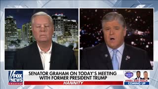 Sen. Lindsey Graham meets with Donald Trump