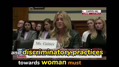 Riley Gaines defends women’s sports