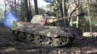 Radio-controlled Tiger tank