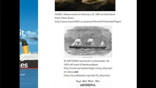 Shipwreck Jan 2024 Off Newfoundland, Canada Plus More - TheUnscrambledChannel