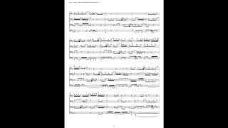 J.S. Bach - Well-Tempered Clavier: Part 1 - Fugue 01 (Trombone Quartet)