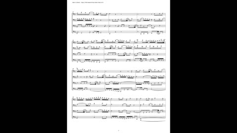 J.S. Bach - Well-Tempered Clavier: Part 1 - Fugue 01 (Trombone Quartet)