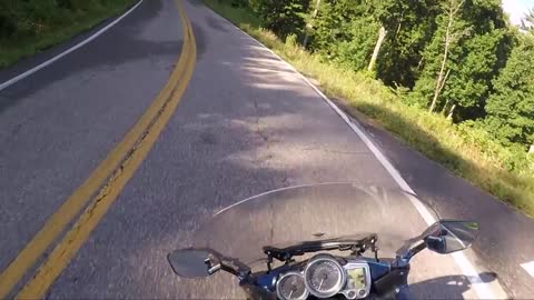 Motorcycle on the Tail of the Dragon, 2nd half