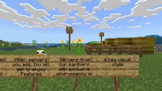 Revamped Bedrock Preview: Explore Featured Servers and More