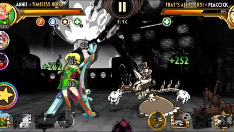 Skullgirls mobile Medici shakedown