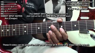 Play A Guitar Solo In 5 Minutes - The Sweet Spot Guitar Lesson