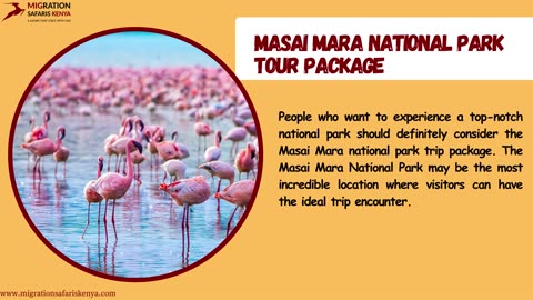 Masai Mara National Park Tour Package