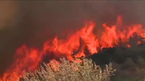 Wildfires continue to ravage Greece