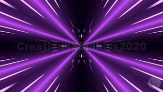 Background abstract graphic animation, effect tunnel 3