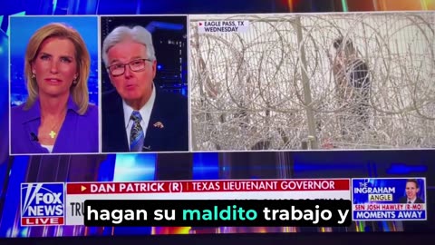 ÚLTIMA HORA: El vicegobernador de Texas, Dan Patrick, emite una FUERTE ADVERTENCIA a Biden