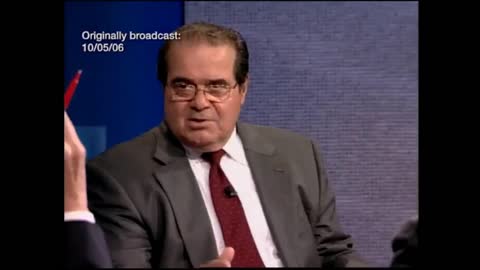 Supreme Court Justice Antonin Scalia Speech: " Diversity doesn't make a Nation " Anglo Saxon.