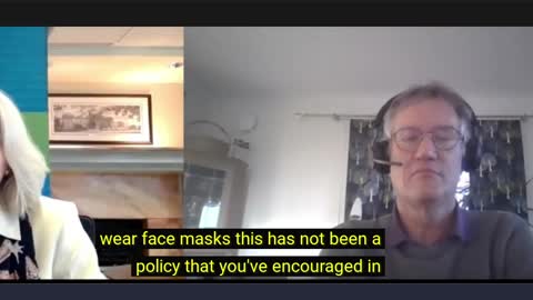 Dr. Anders Tegnell par sejas maskām