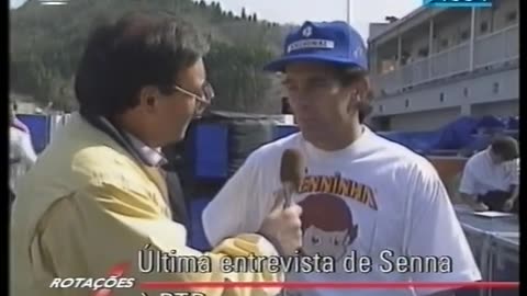 Ayrton Senna - Ultima Entrevista RTP 16/04/1994
