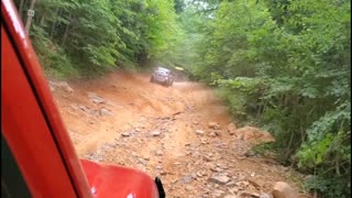 Subaru Crosstrek offroad at AOP