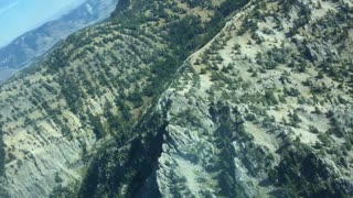 Glider 5 flying around Logan Canyon, UT