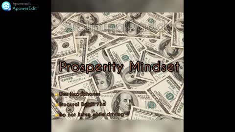 Prosperity Mindset ⚠ Very Powerful