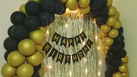 Small Birthday party decorations
