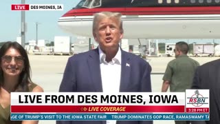 Trump replies to a reporter who asks if he's looking for a plea deal. 🔥🔥🔥