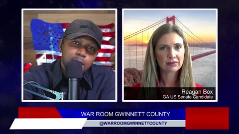 We Interview #ReaganBox for GA US Senate | Across County Lines