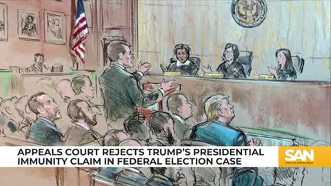 Federal appeals court rejects Donald Trump presidential immunity claim