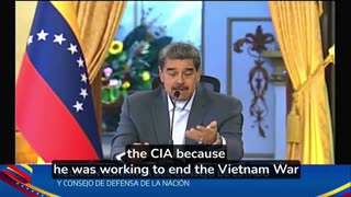 The President of Maduro says that the CIA & Mafia killed JFK & the CIA tried to Kill Donald Trump