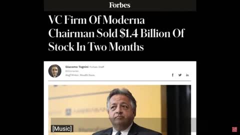 Moderna sold 1.4billion of stocks Nukes Twitter