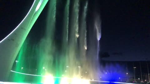 singing fountains in Sochi