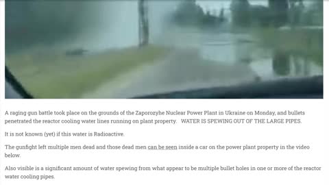 WAR ALERT!: Nuke Plant Coolant Leaking as Ukrainain Car Bomber Hides in Estonia