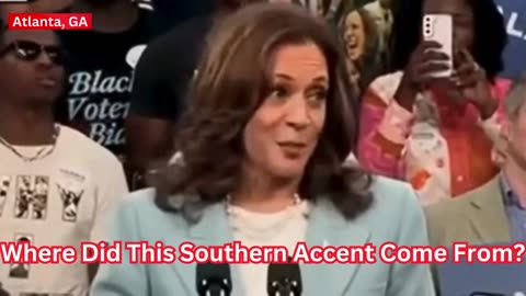 Kamala Harris Adopts Southern Accent in Atlanta Speech!