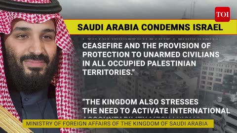 Saudi's MBS' Blistering Attack On Netanyahu; Riyadh Slams 'Genocidal Israeli Massacres' In Gaza.mp4