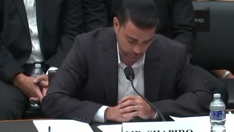 Ben Shapiro Tear into Censorship Cartel in Fiery Congressional Testimony