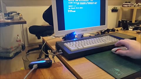 Wireless USB mouse on Amstrad CPC