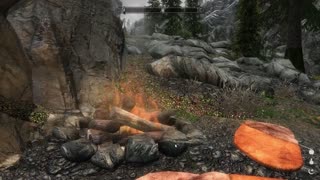 GamingLass2 Plays Skyrim: Riverside Bandit Camp