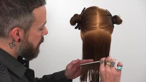 How to cut hair straight | Creating a precision bottom edge