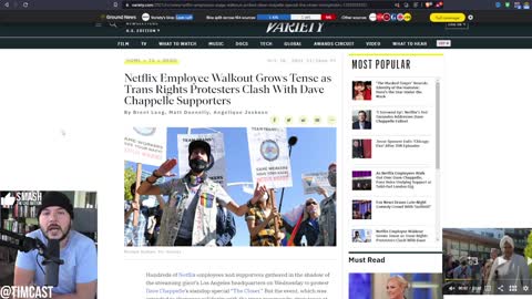 Deranged Leftist Netflix Employees ATTACK Dave Chappelle Fan, Dave Responds Says He Will Fight Back