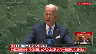 Biden Speaks In UN Speech