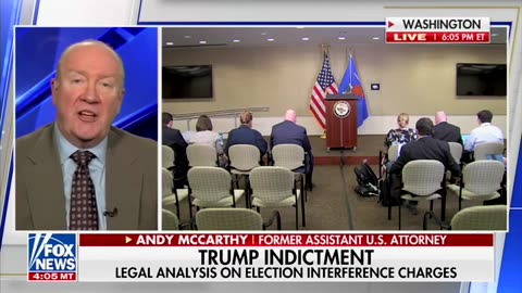 Andy McCarthy Torches Jack Smith's Indictment Against Trump