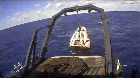 SpaceX Crew Dragon Returns from Space Station on Demo-1 Mission