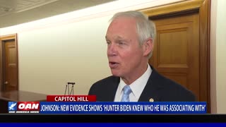 Sen. Johnson: New evidence shows Hunter Biden knew who he was associating with