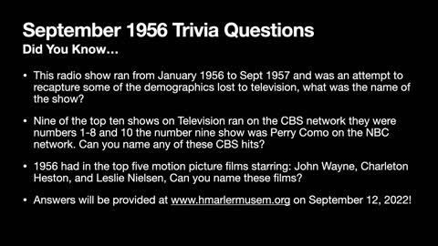 Today in History September 5-11