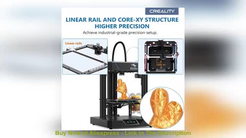 ⭐️ Creality Official Ender 7 High Speed 3D Printer With Dual Cooling Fans Improved Filament And Tube