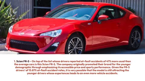 CAR MODELS THAT HAS THE MOST ACCIDENTS LAST YEAR (2021)