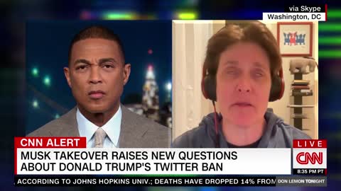 Don Lemon CAN'T STAND People Being Able To "Say What They Want" On Twitter Now